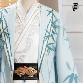 Nom de code yuan ji cos costume - yuan ji cosplay costume perruque couronne mâle ensemble complet style antique