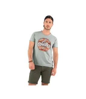 T-shirt Col V regular fit homme en coton Dary Vondutch