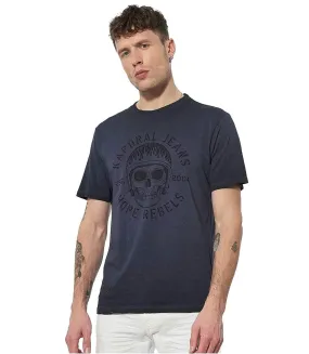 Tee shirt printé tête de mort  -  Kaporal - Homme